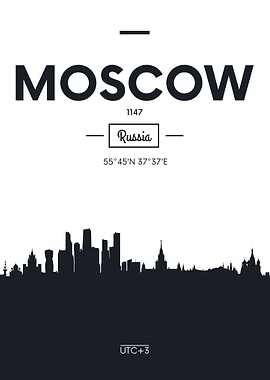 moscow skyline