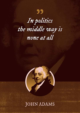 In politics the middle way