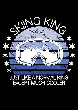 Skiing king