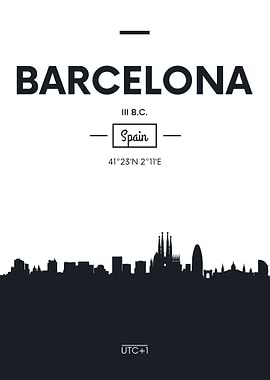 Barcelona Skyline