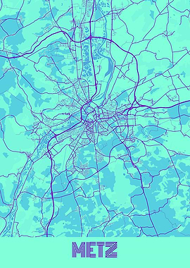 Metz Galaxy City Map