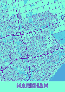 Markham Galaxy City Map