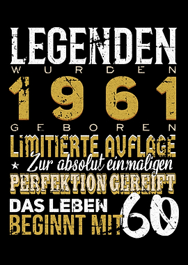 61 Jahrgang 60te Geburtsta