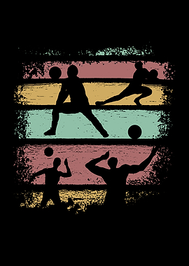 Volleyball Retro Vintage