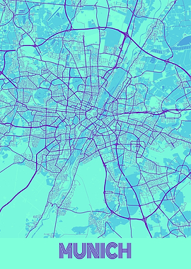 Munich Galaxy City Map