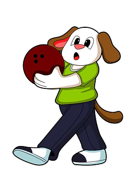 Dog Bowling Sports