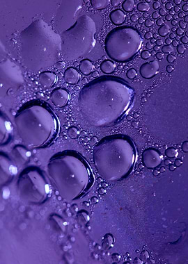 Water droplets background