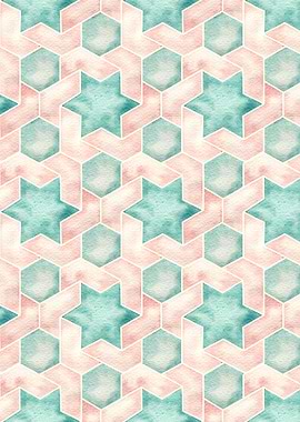 Floral Geometric Patt 35