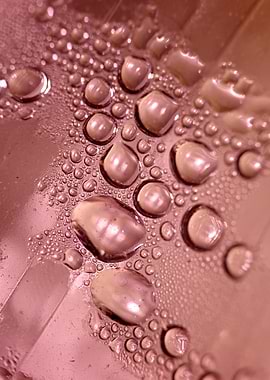 Water droplets background