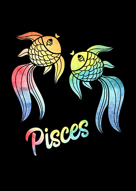 Two Iridescent Fish