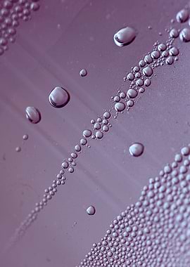Water droplets background
