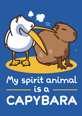 Spirit animal capybara 2