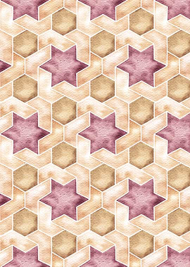 Floral Geometric Patt 36