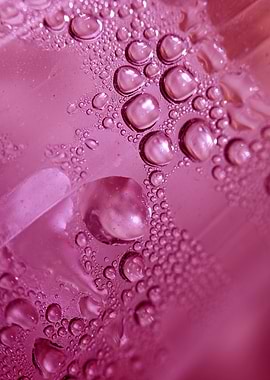 Water droplets background