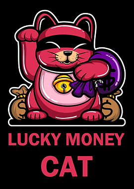 Funny lucky money Cat