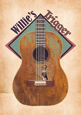 Trigger guitar retro