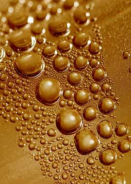 Water droplets background