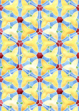 Floral Geometric Patt 31