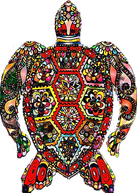 Mandala Turtle