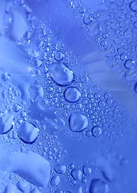 Water droplets background