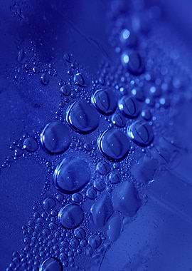 Water droplets background