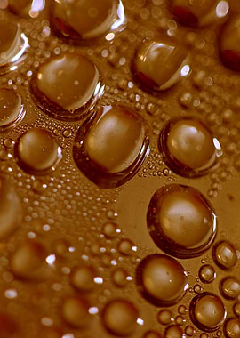 Water droplets background