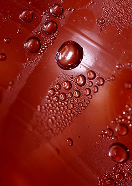 Water droplets background