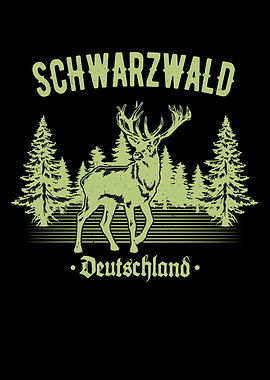Schwarzwald Schwabe Hirsch