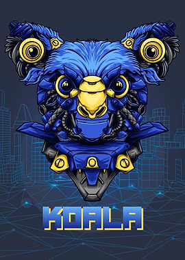 Koala Mecha Blue