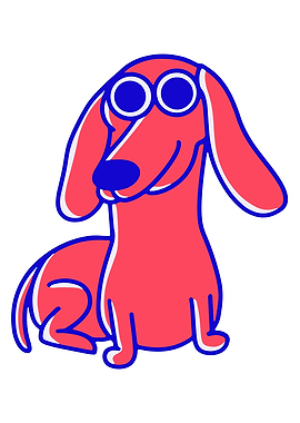 Cute Sausage Dog Gift