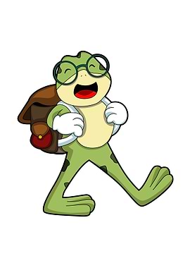 Frog Glasses Backpack