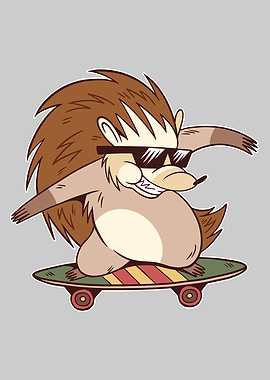 Skateboard Hedgehog Skate