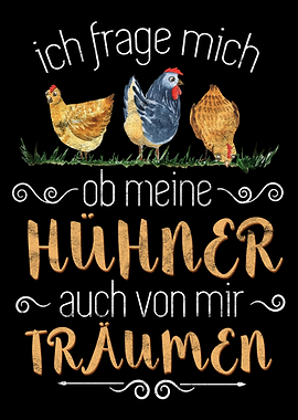 Hhnerhalter Landwirt Huhn
