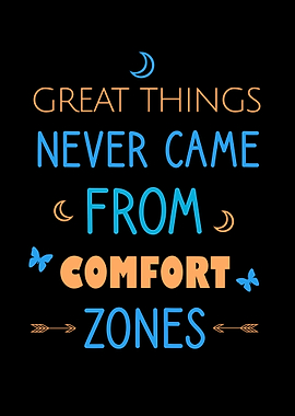 Great things never came