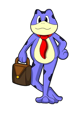 Frog Businessman