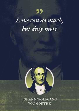 Love can do much but duty