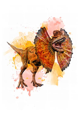 Dilophosaurus dinosaur