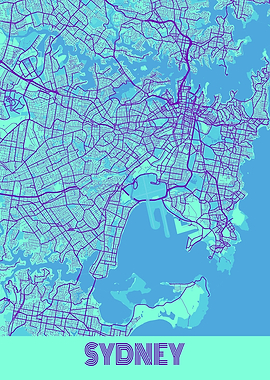 Sydney Galaxy City Map