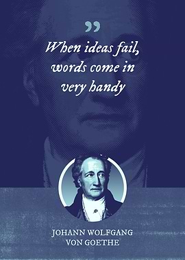When ideas fail words