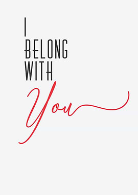 i belong with you