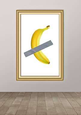 Banana on tape Banane