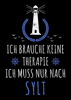 Sylt Nordsee Insel Spruch