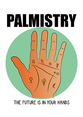 Palmistry palm reading