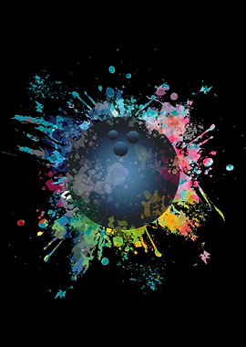 Bowling Color Explosion