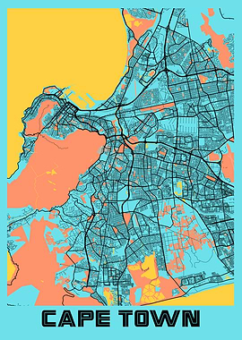 Cape Town Gloria City Map