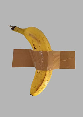 Banana on tape Banane