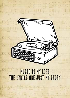 Music Lover Gift Wall Art