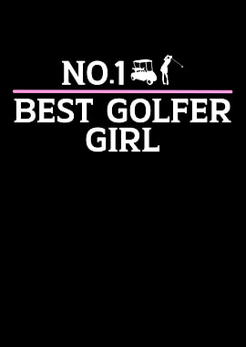 no1 best golfer girl