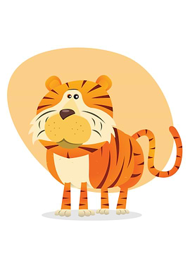 Tiger cartoon