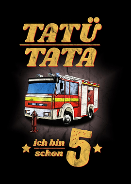 Kinder 5 Jahre Feuerwehr